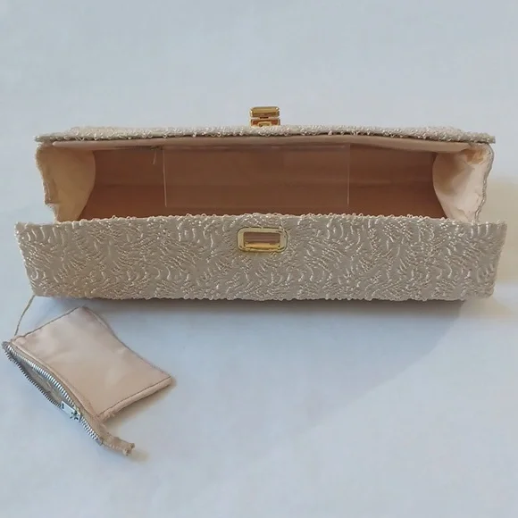 Vintage Box Envelope Clutch Bag EUC - Picture 3 of 10